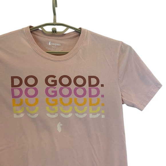 cotopaxi Tops - Cotopaxi Do Good Graphic Tee Organic Cotton Short Sleeve T-Shirt Women's Small
